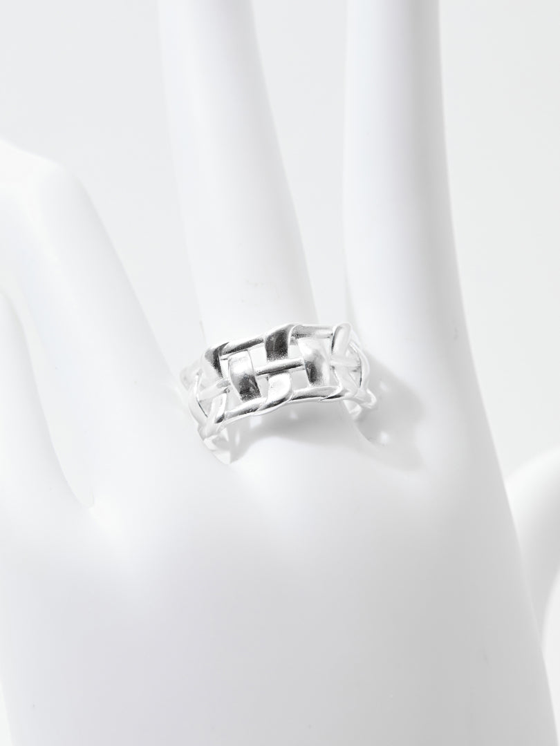 Geometric Design Adjustable Ring 120810