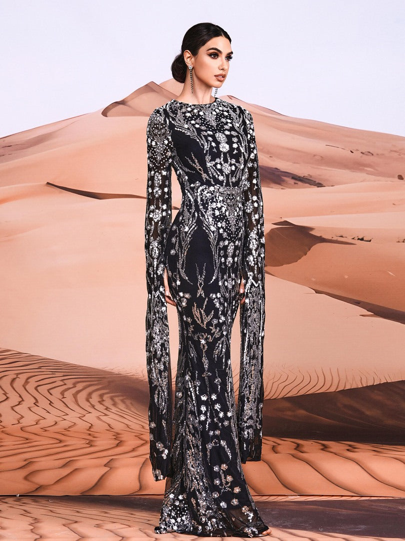 Sequinned Arabian Dresses 1308182