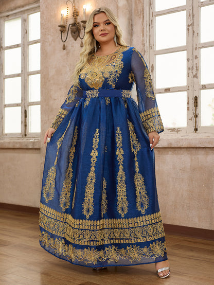 پڵەس سایز ڕەنگ بلۆک جل و بەرگی عەرەبی 1287412