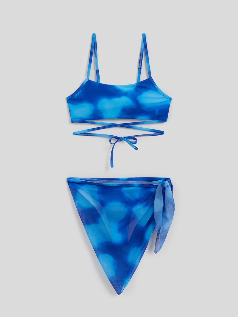 Open Back Bikini Set 113699