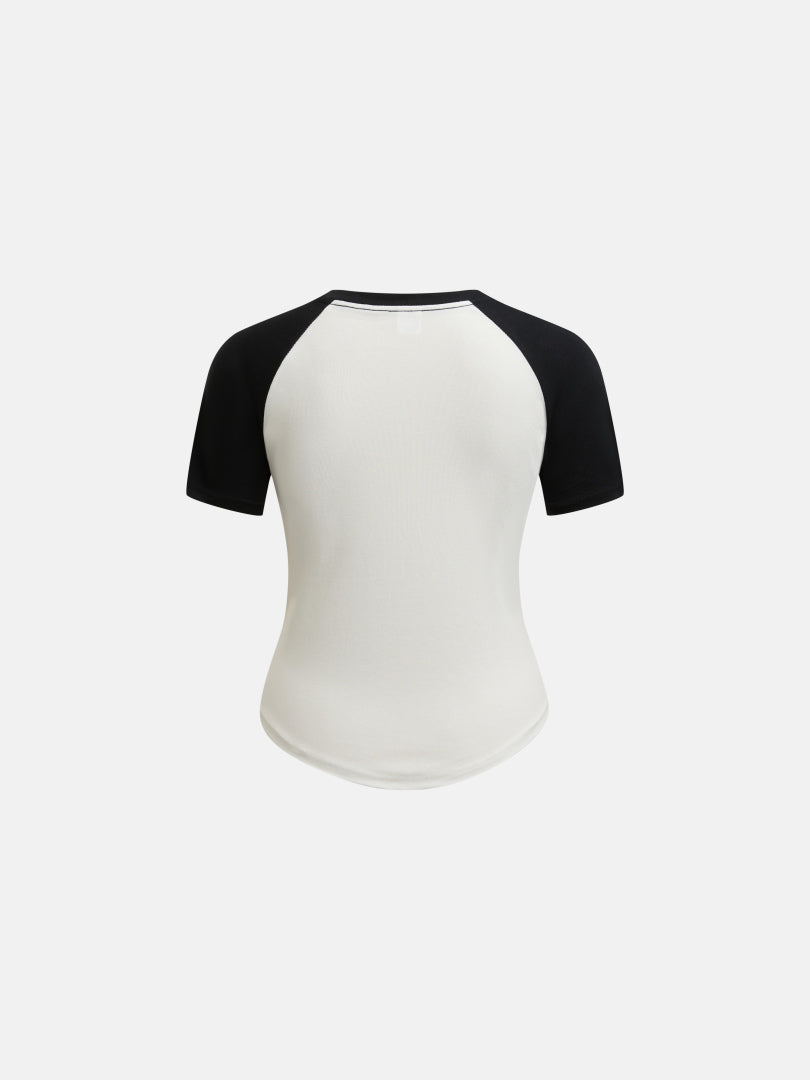 Printed Pullover T-Shirt 1291432