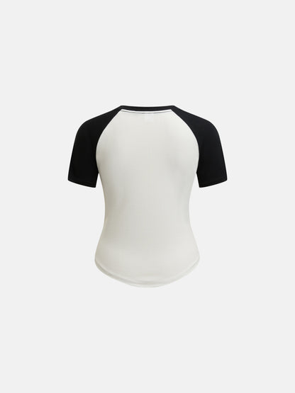 Printed Pullover T-Shirt 1291432