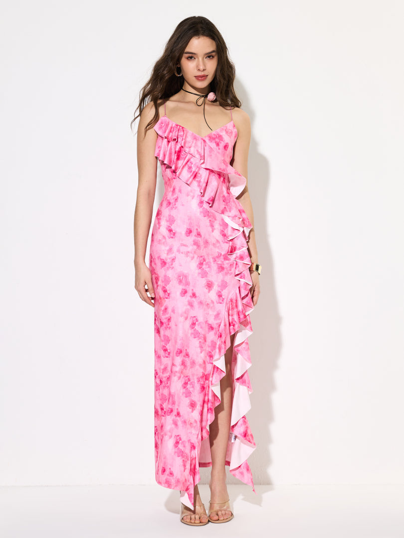Ruffle Bodycon Dress 1292852