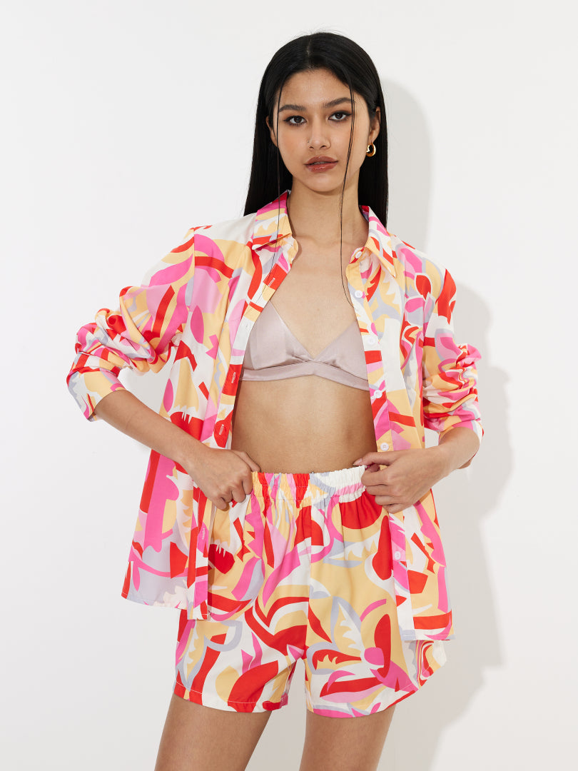 Color Block Co-ord Set 1244212