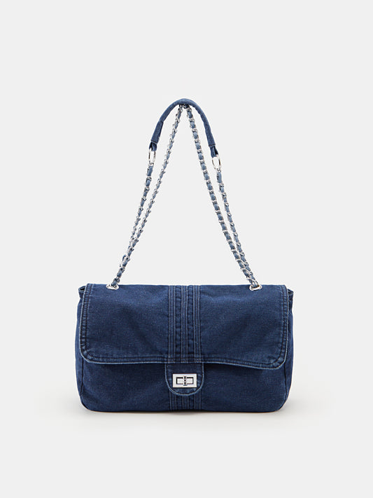 Solid Box Shoulder Bag 1260012