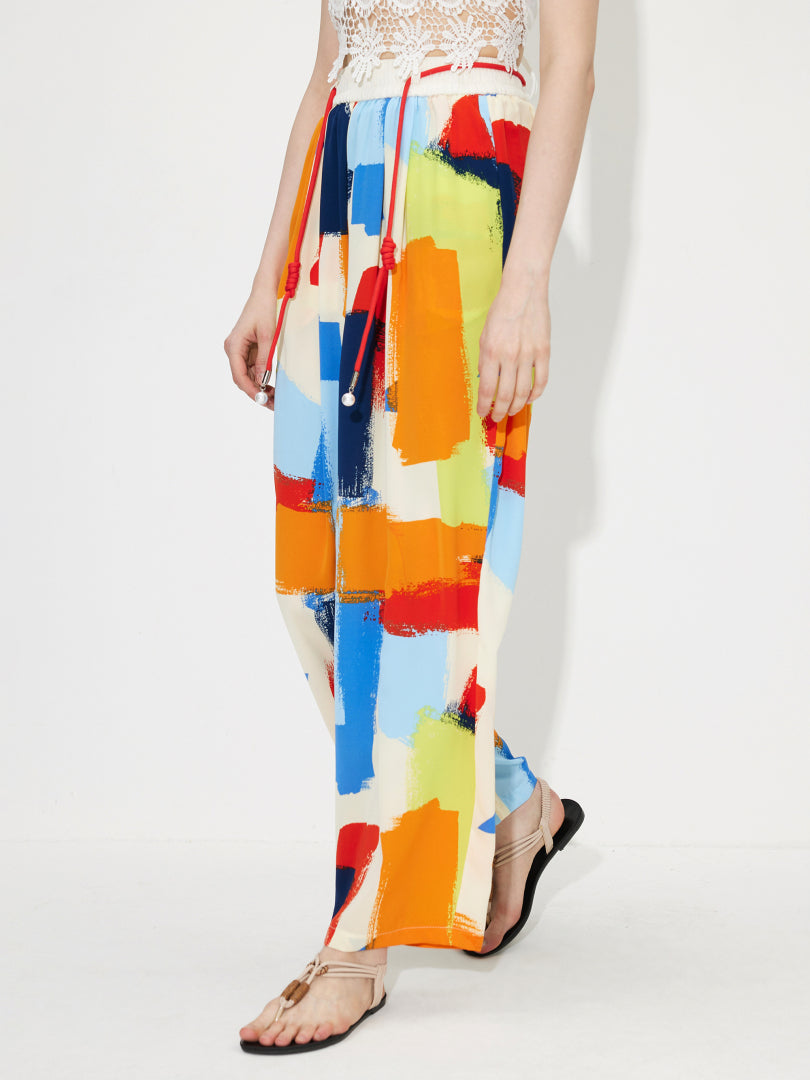 Straight Leg Pants 119859