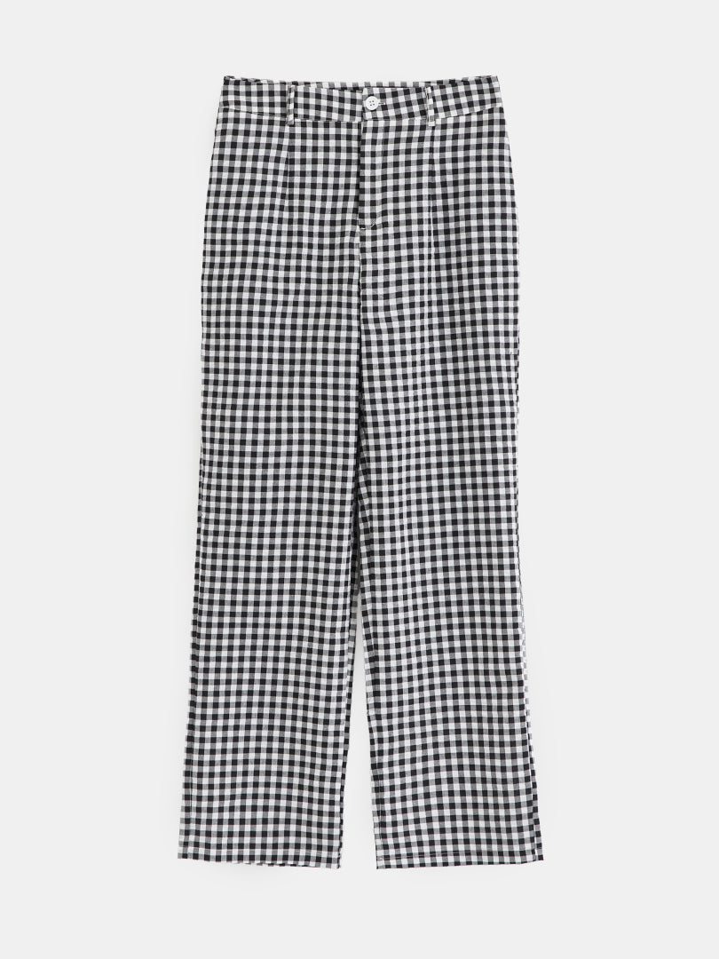 Printed Straight Leg Pants 1271362
