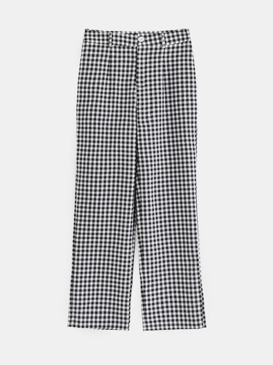 Printed Straight Leg Pants 1271362