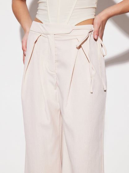 Tied Straight Leg Pants 1259982