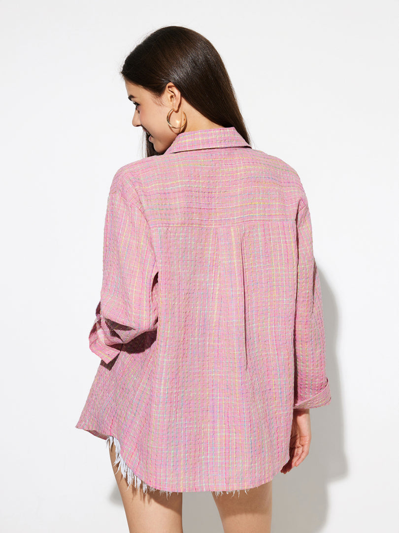 Placket Blouse 1289312