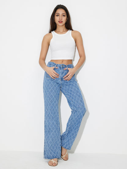 Flare Leg Jeans 118772