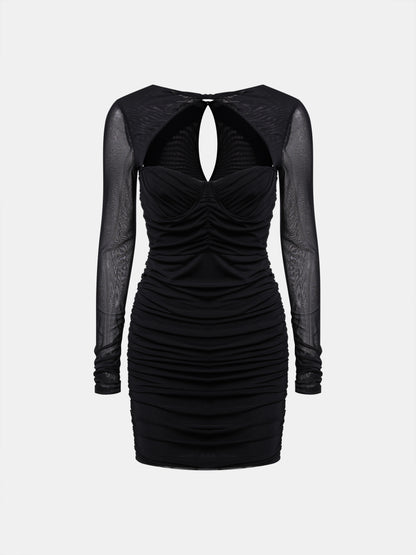 Gathered Bodycon Dress 1254482