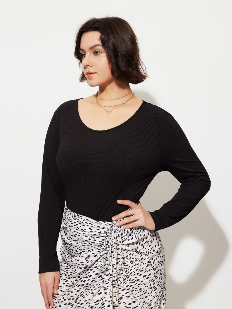 Plus Size    Plus Size Bodysuit 1277072