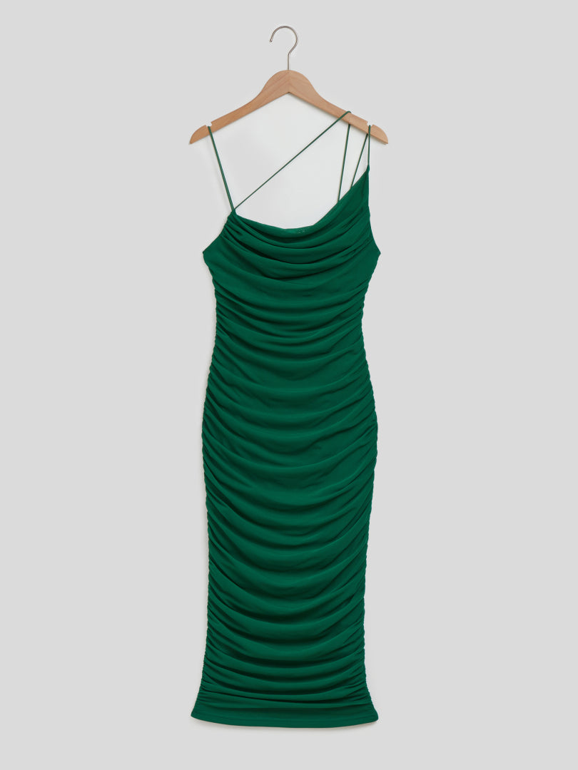 Gathered Bodycon Dress 116041