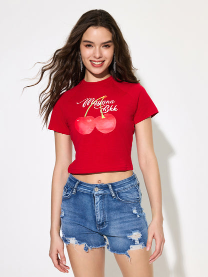 Printed Pullover T-Shirt 1293872
