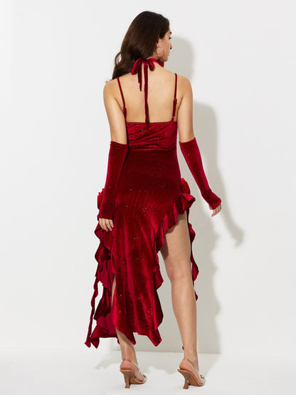 Asymmetric Bodycon Dress 1248882