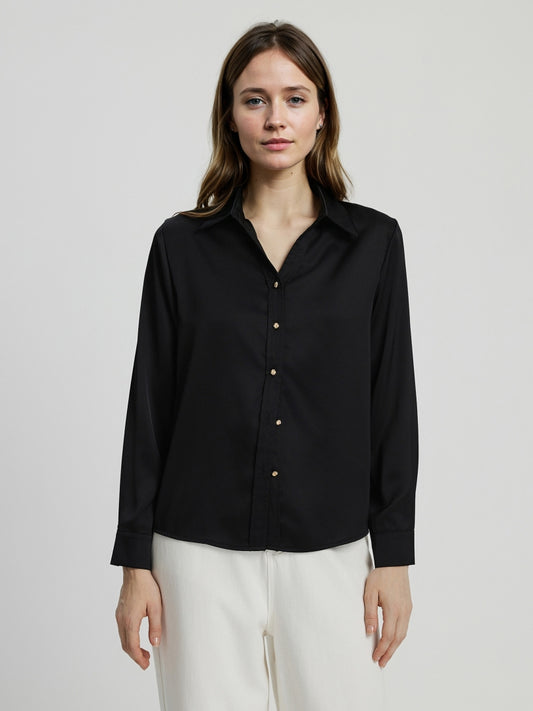 Buttoned Placket Blouse 111783