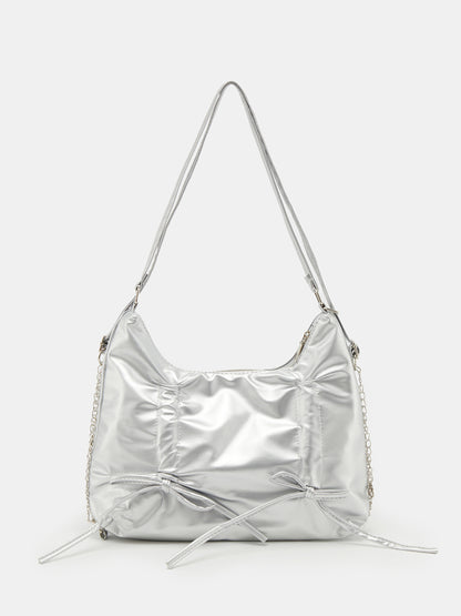 Solid Bucket Shoulder Bag 1281372