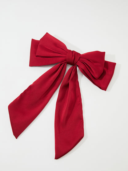 Ribbon Hair Bow Barrette 1242331