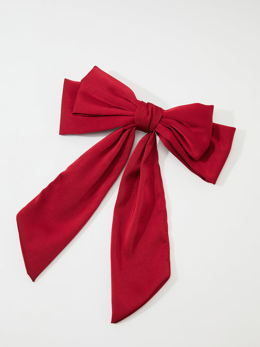 Ribbon Hair Bow Barrette 1242331