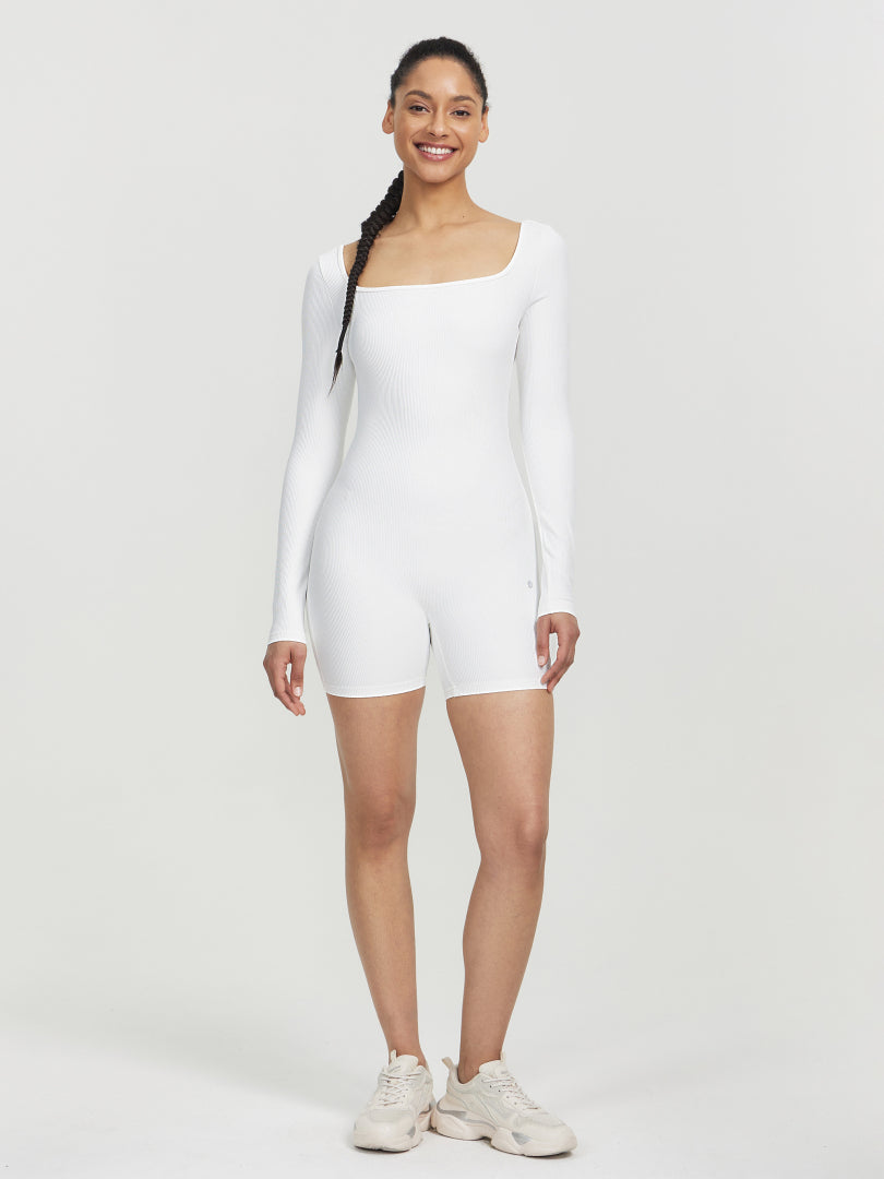 Ribbed Gym Playsuit 119607