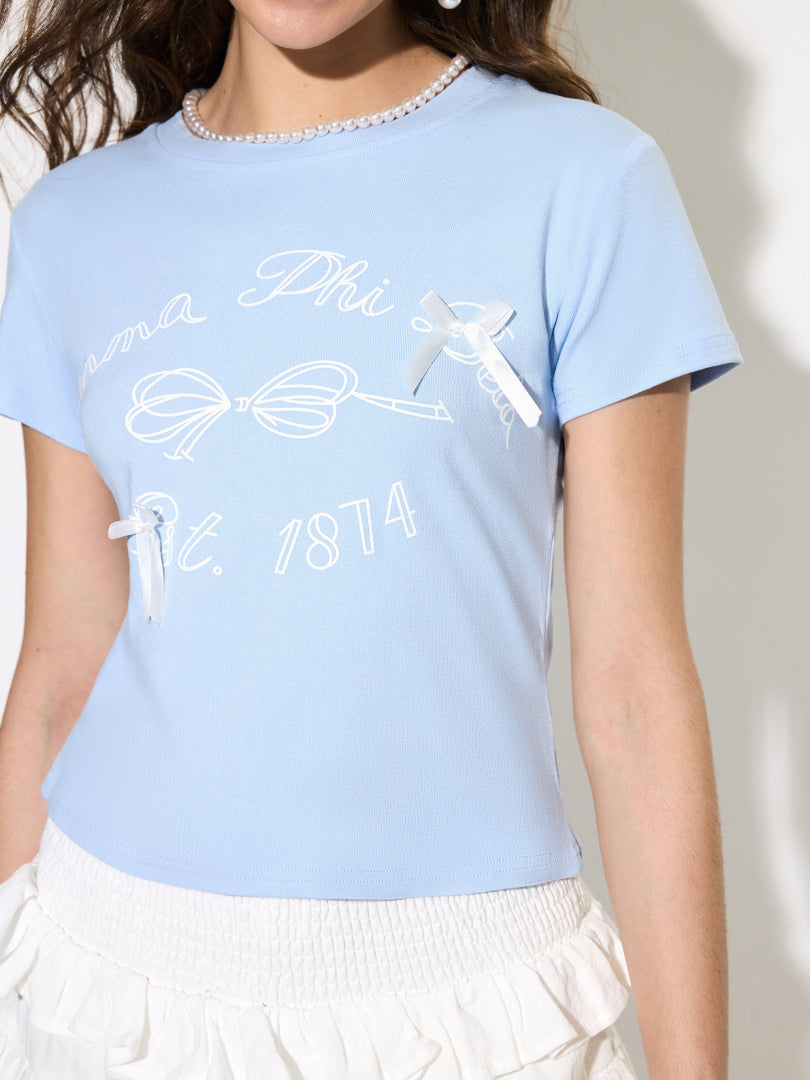 Bow Pullover T-Shirt 1293142