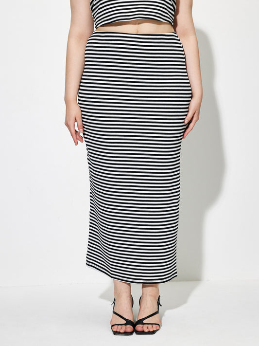 Plus Size    Straight Skirt 1265642