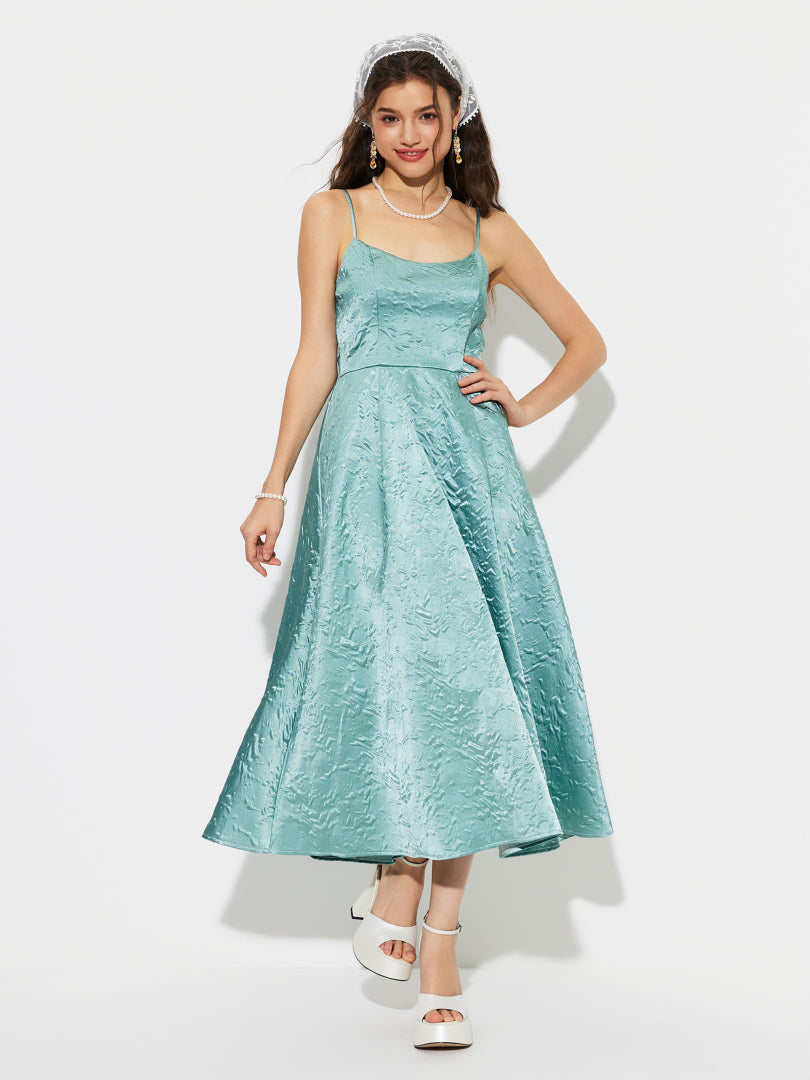 Open Back A-Line Dress 1295732