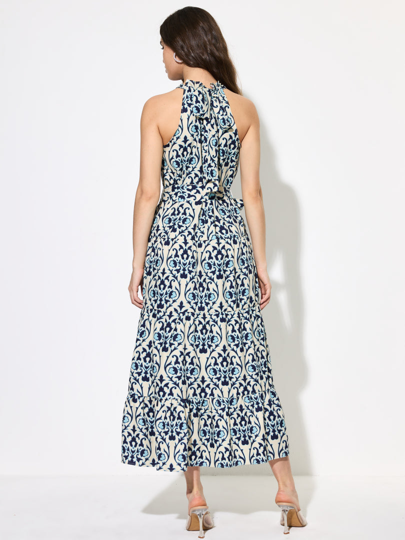 Knotted A-Line Dress 1292612