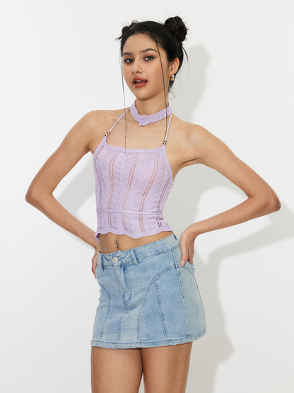 Openwork Knit Top 1242102