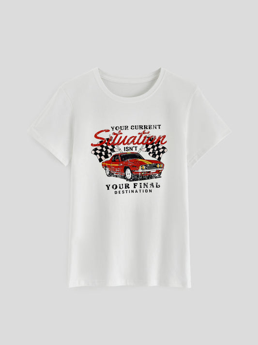 Printed Pullover T-Shirt 1260552