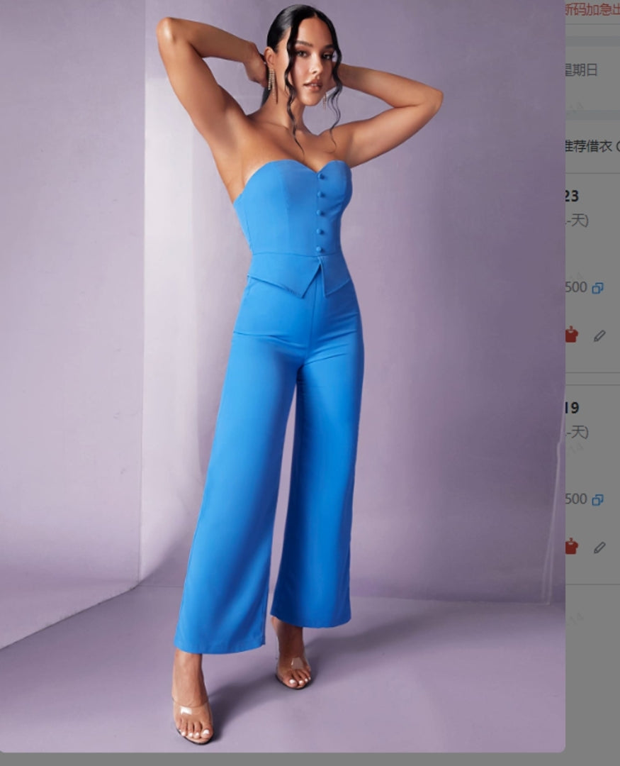 Buttoned Jumpsuit 1321422