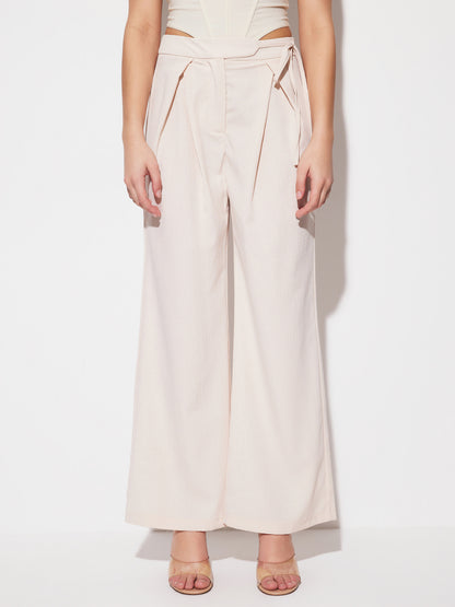 Tied Straight Leg Pants 1259982