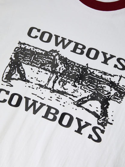 Printed Pullover T-Shirt 1253612
