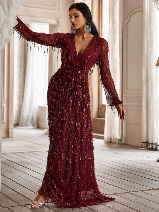 Sequinned Arabian Dresses 1288192