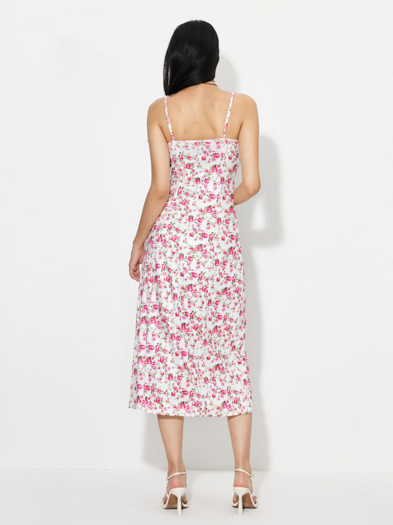 Slit A-Line Dress 1254792