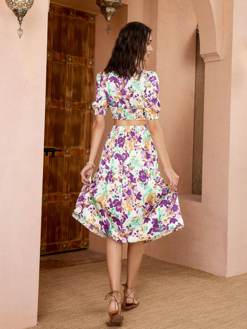 Ruffle Co-ord Set 81184