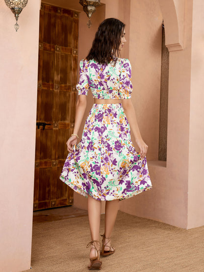 Ruffle Co-ord Set 81184
