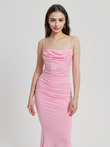 Maxi Gathered Cami Dress 107375