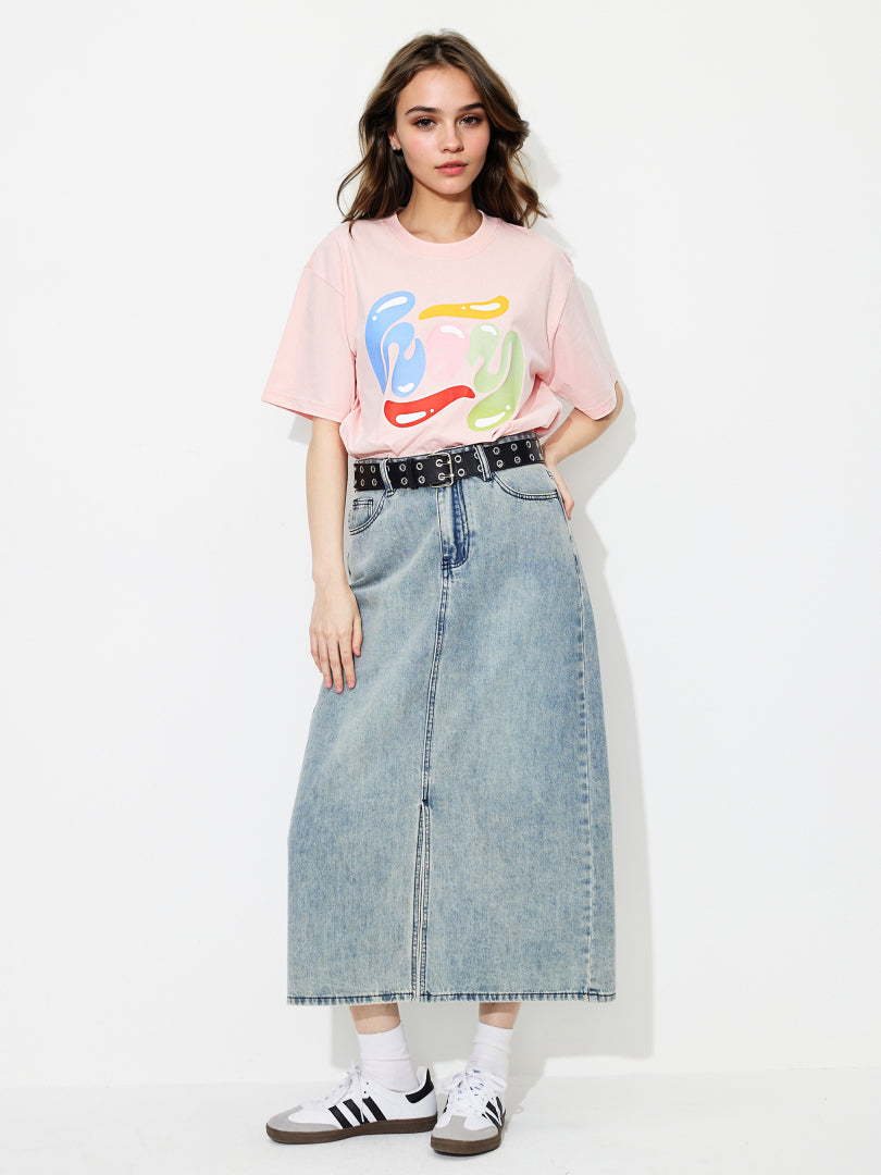 Printed Pullover T-Shirt 1234901