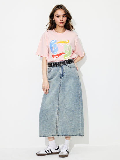Printed Pullover T-Shirt 1234901
