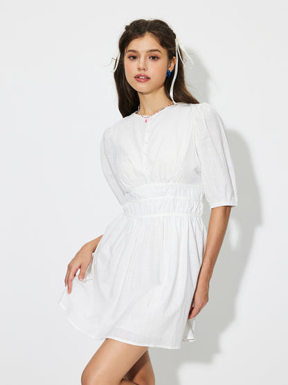 Darted A-Line Dress 1258102