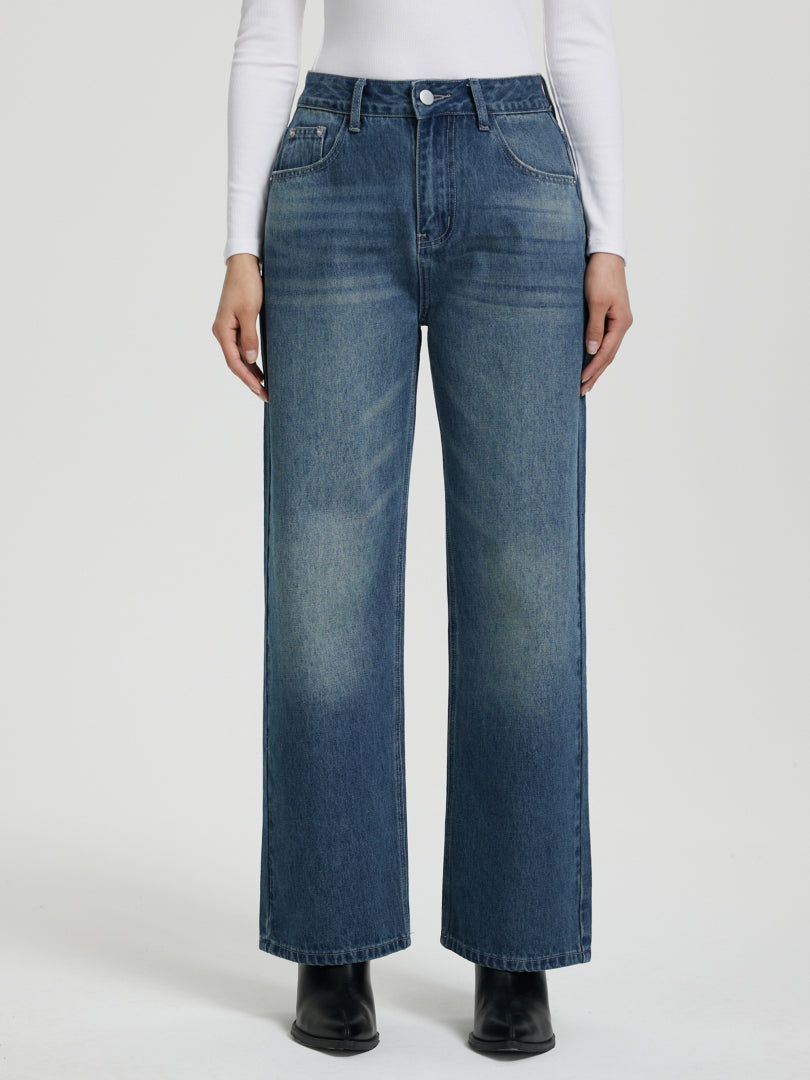 Straight Leg Jeans 116915
