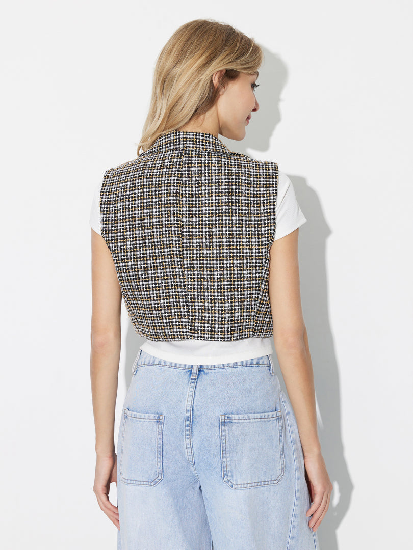Plaid Waistcoat 120391