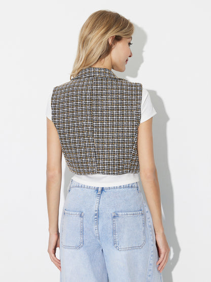 Plaid Waistcoat 120391
