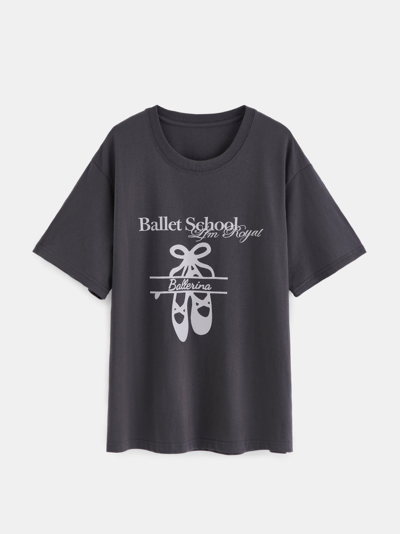 Printed Pullover T-Shirt 1267962
