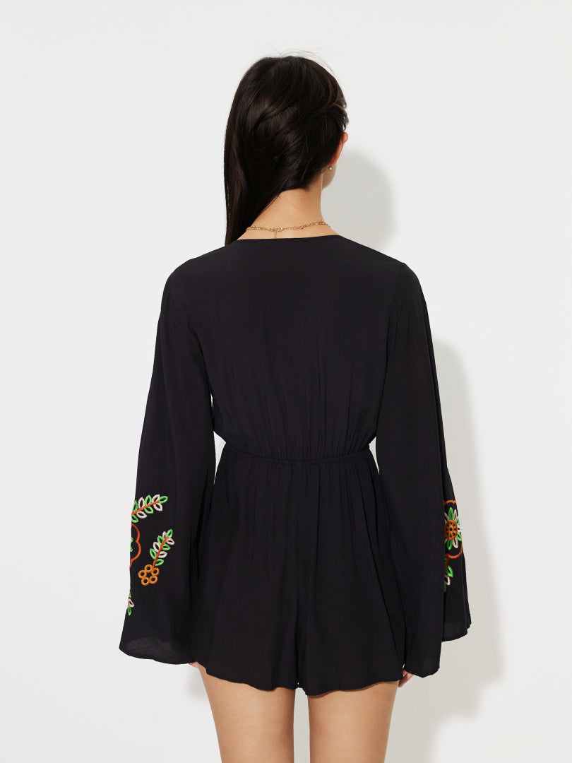 Embroidered Playsuit 1291642