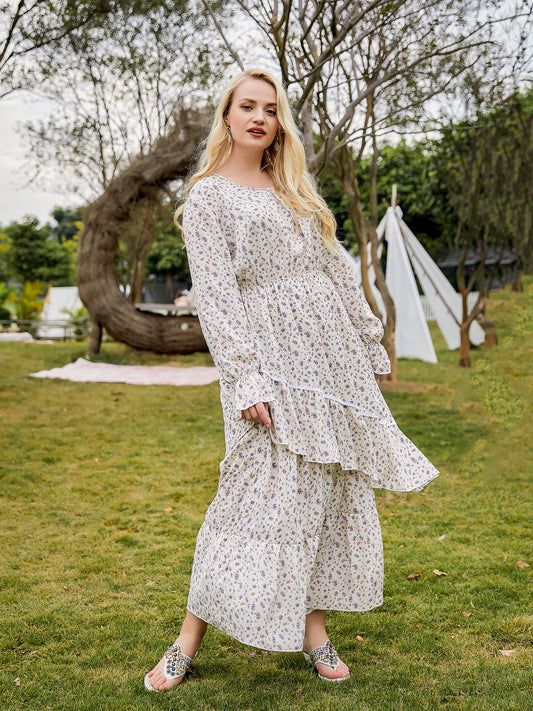 Ruffle Arabian Dresses 1241742