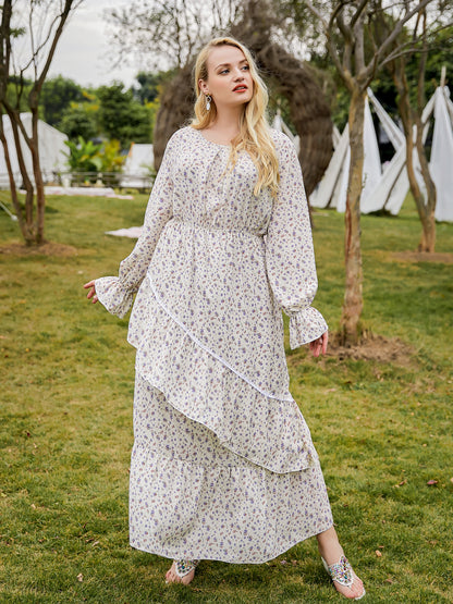 Ruffle Arabian Dresses 1241742
