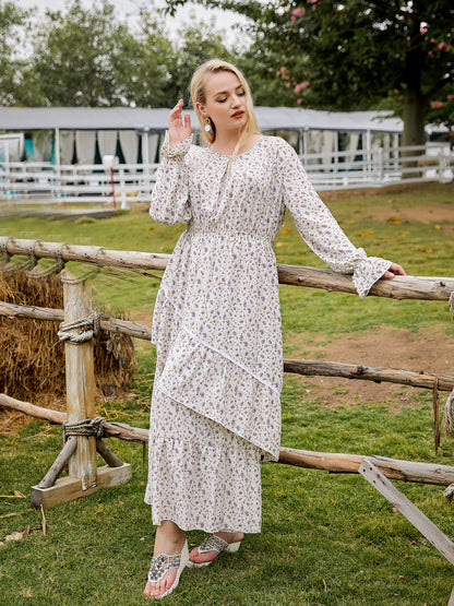 Ruffle Arabian Dresses 1241742